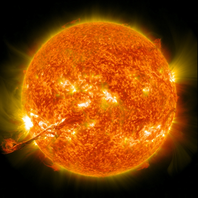 Тепловая энергия солнца