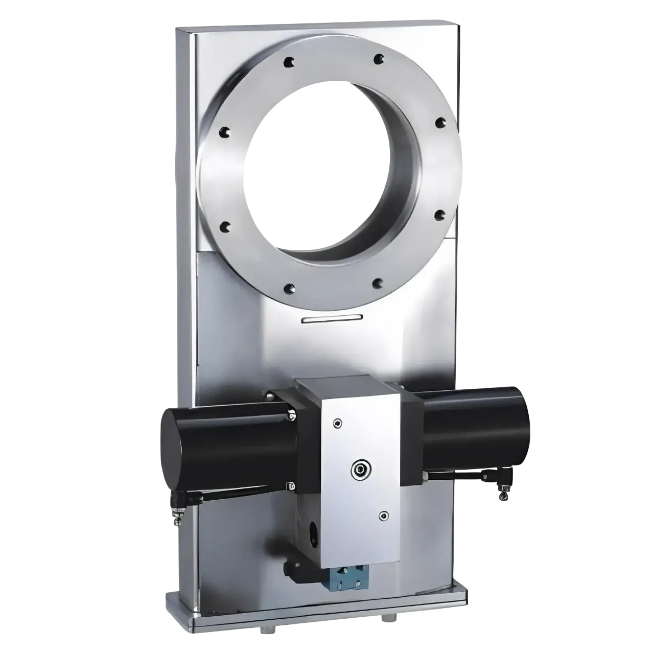 Шиберный затвор King Lai SGVP-UHV-CF600 с пневматическим приводом, соленоидом и датчиками положения