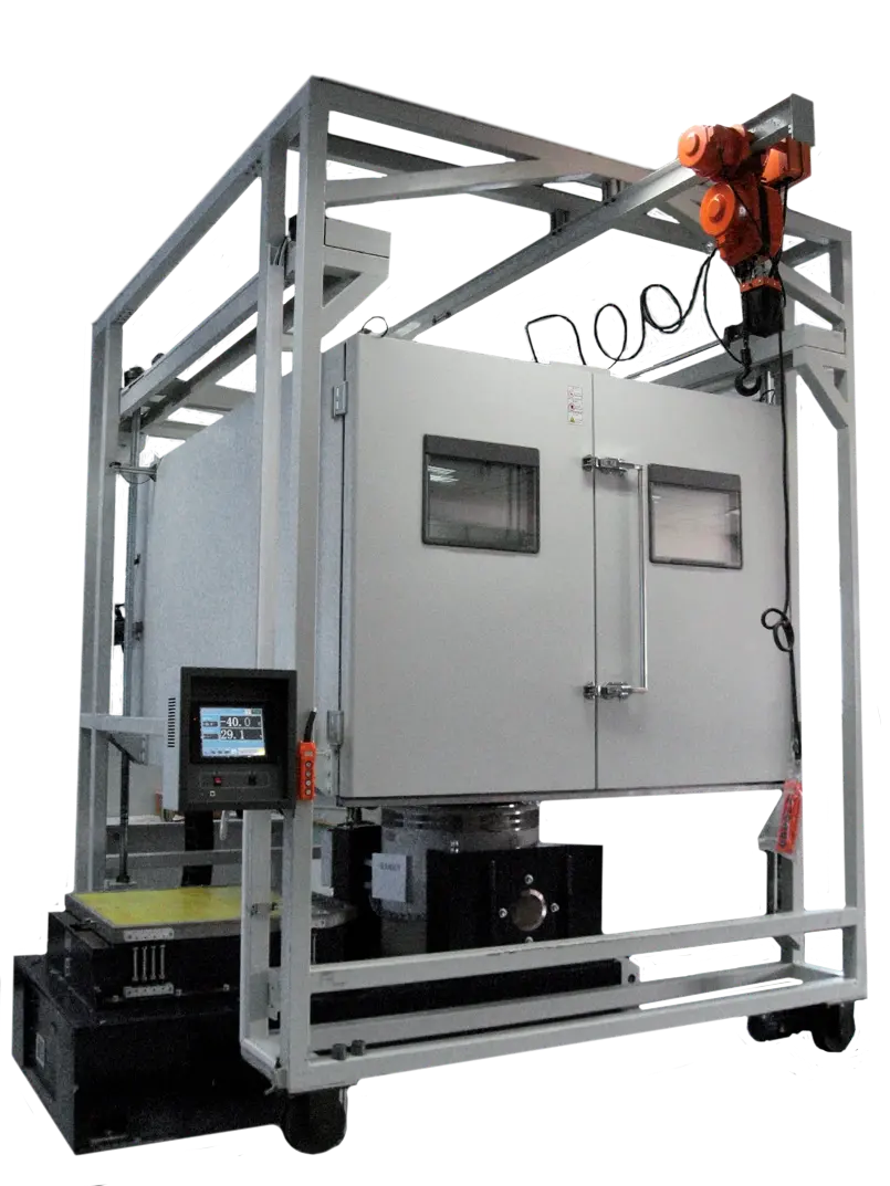 Вибростенд с климатической камерой ERSTVAK EVCLIM КТХВ1200-15W