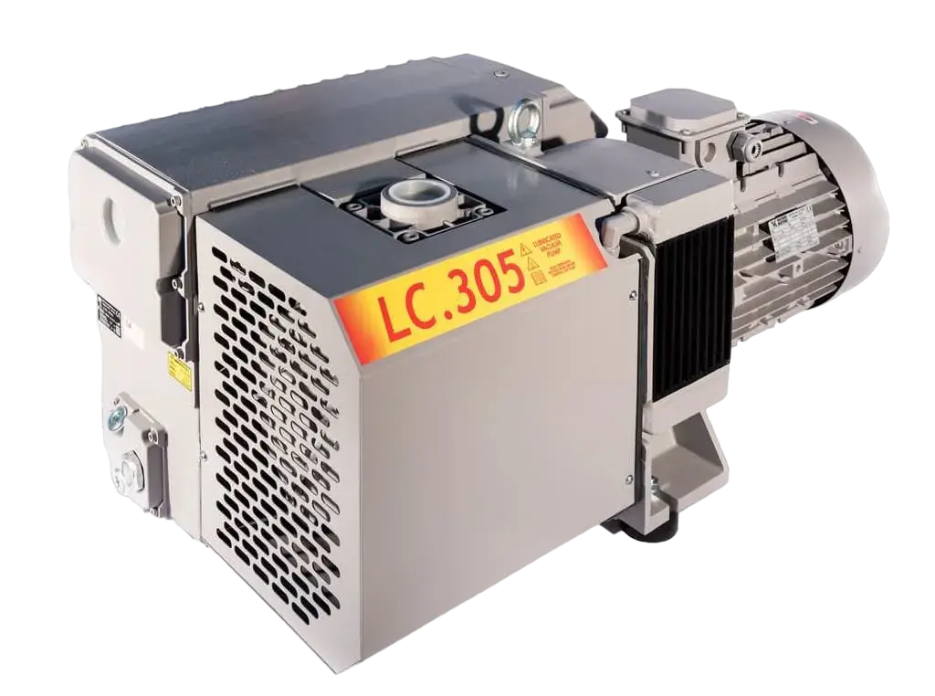 Маслосмазываемый пластинчато-роторный вакуумный насос DVP LC.305 PFPE VER