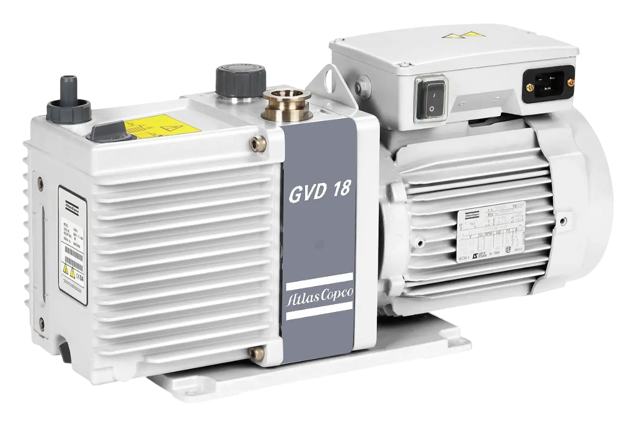 Двухступенчатый пластинчато-роторный вакуумный насос ATLAS COPCO GVD 18 3 ф.