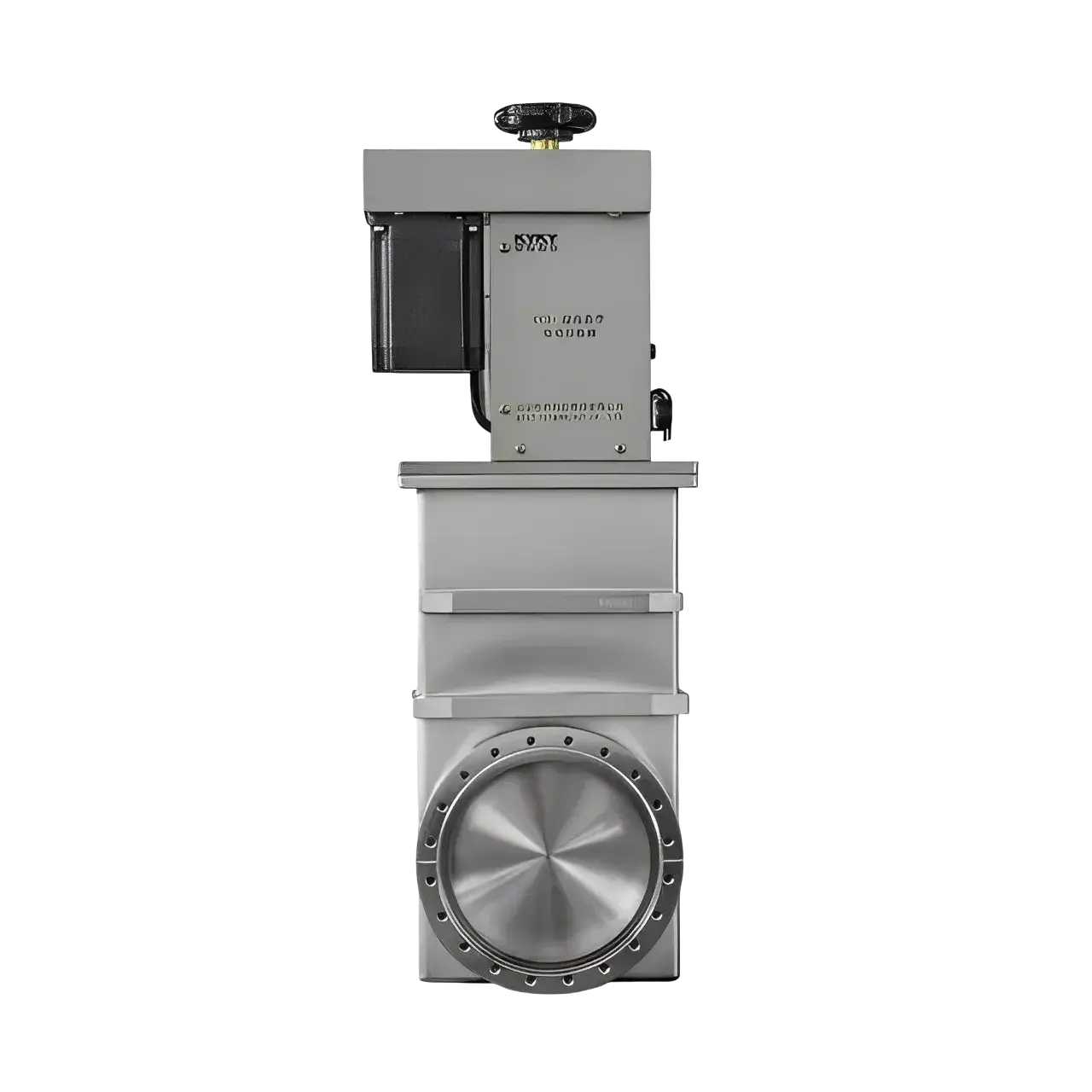 Шиберный затвор KYKY CCD-250A (CF) с электромеханическим приводом