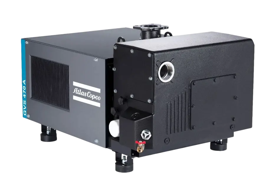 Маслосмазываемый пластинчато-роторный вакуумный насос ATLAS COPCO GVS 470 3 фаз WORLD STD IF