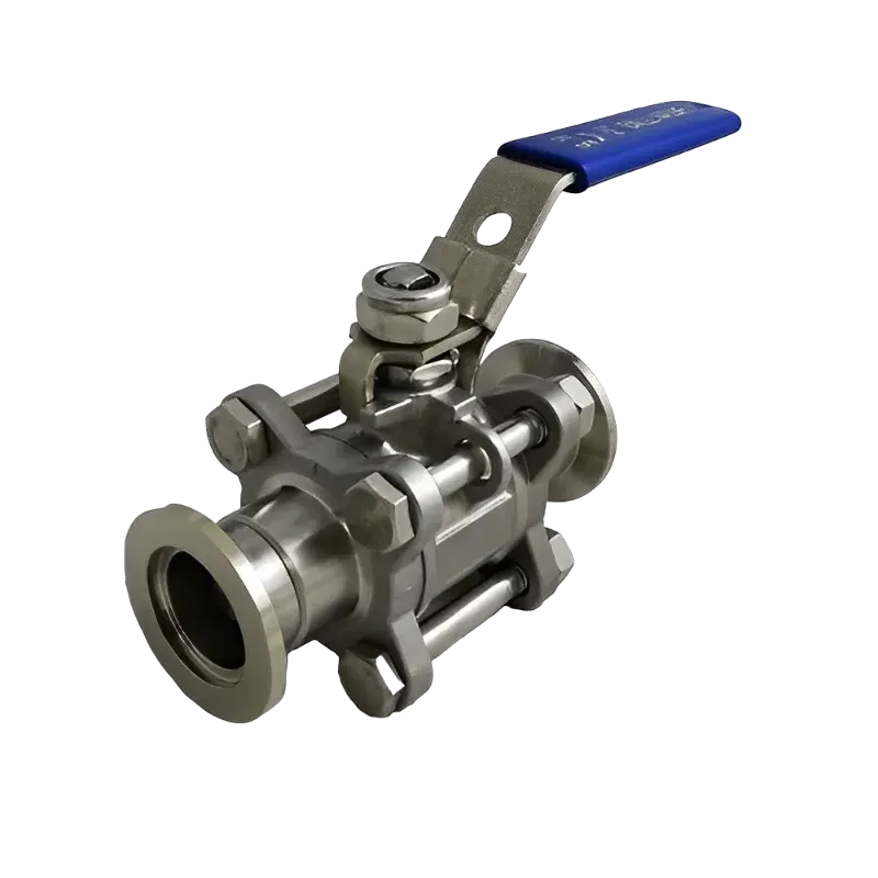 Шаровой клапан прямоточный KF16 King Lai MBV-NC-KF16 ручной, короткий