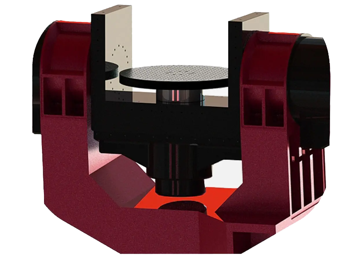 Двухосевой поворотный стол с вертикальной и горизонтальной осью вращения Firepower 2LT300