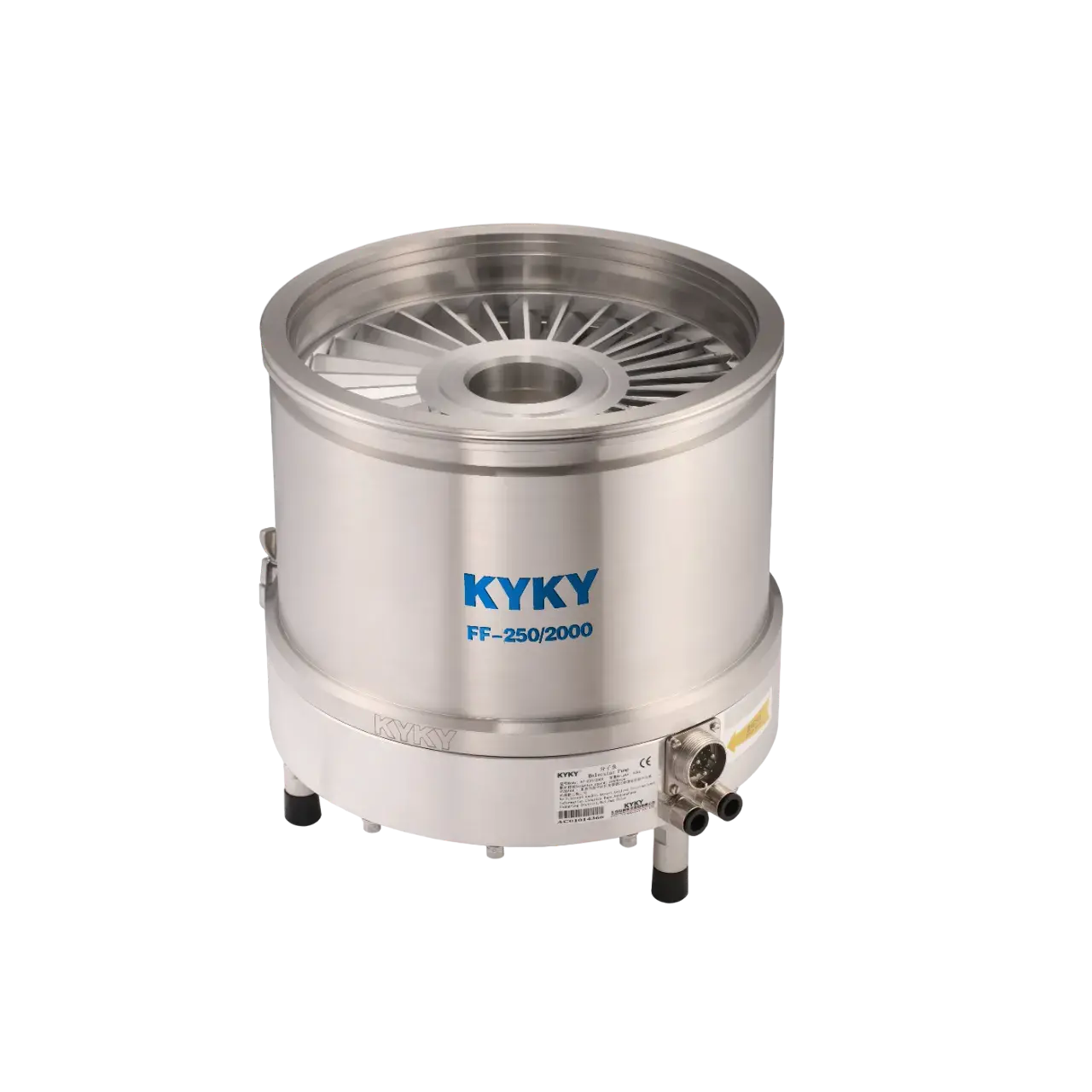 Турбомолекулярный вакуумный насос с контроллером KYKY FF-250/2000E DN 250 ISO-K