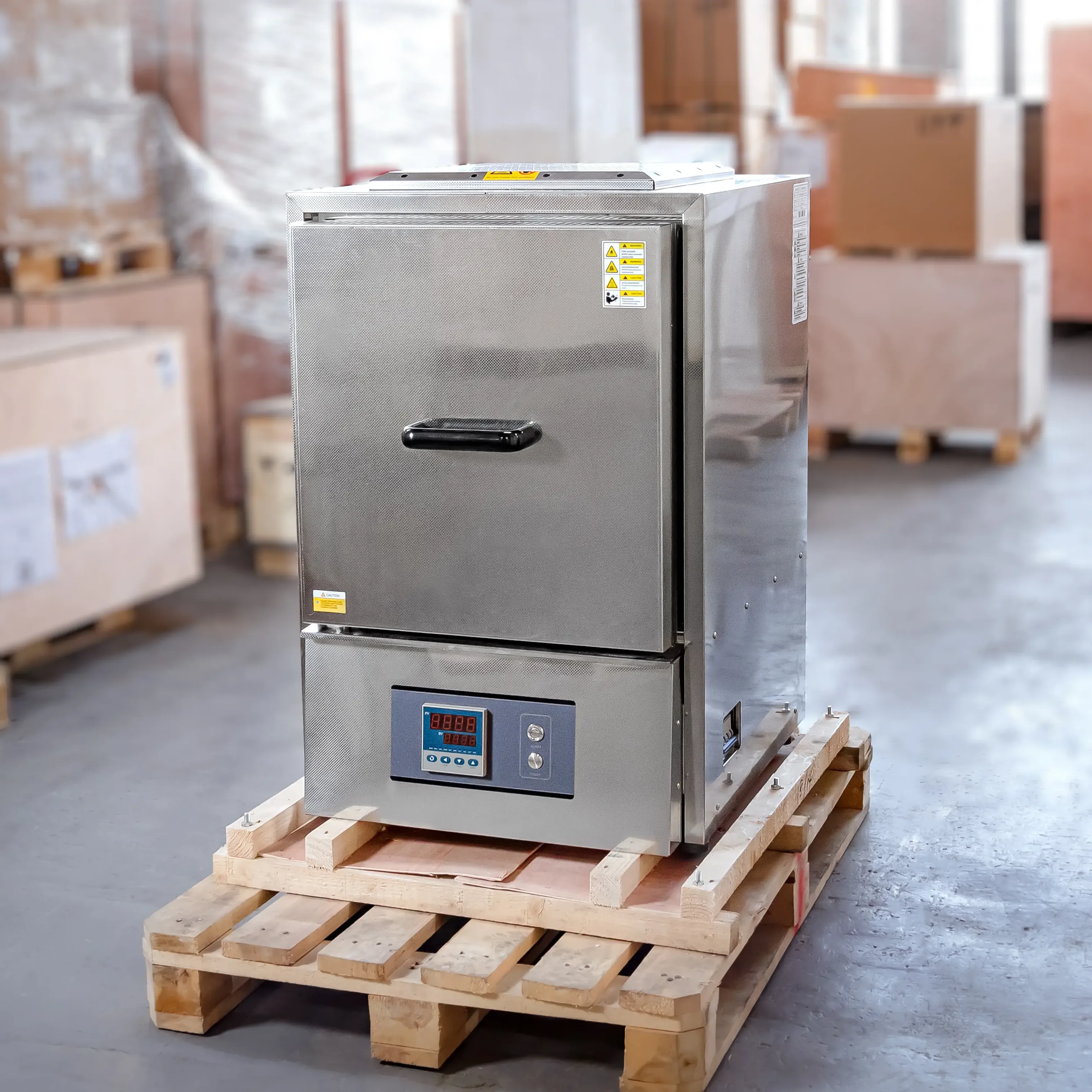 Поставка четырех муфельных печей для двигателестроительной компании