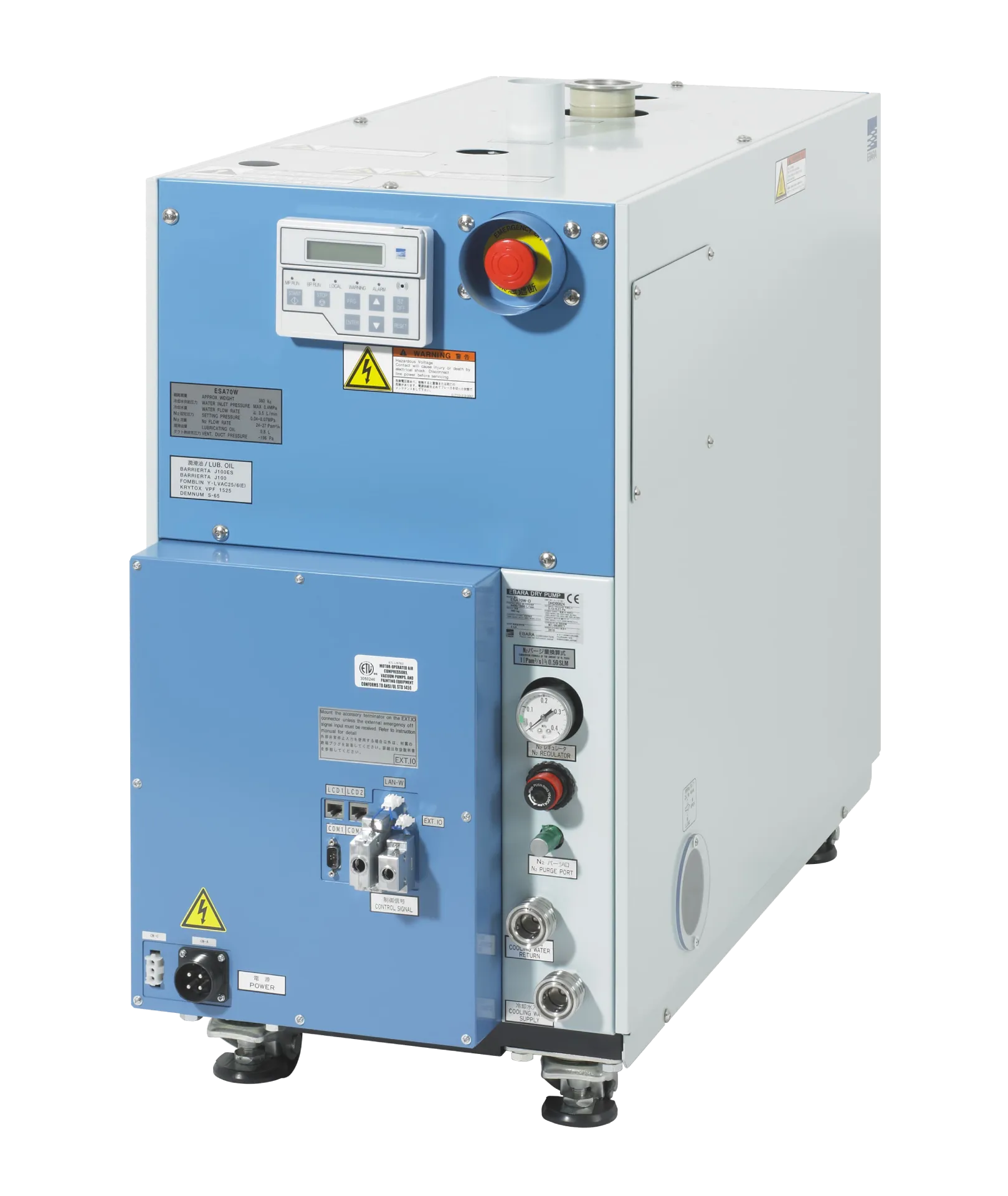 Винтовой вакуумный насос EBARA ESA 80W-D