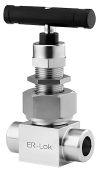 Игольчатый клапан с внутренним затвором ER-Lok - UN/UNH