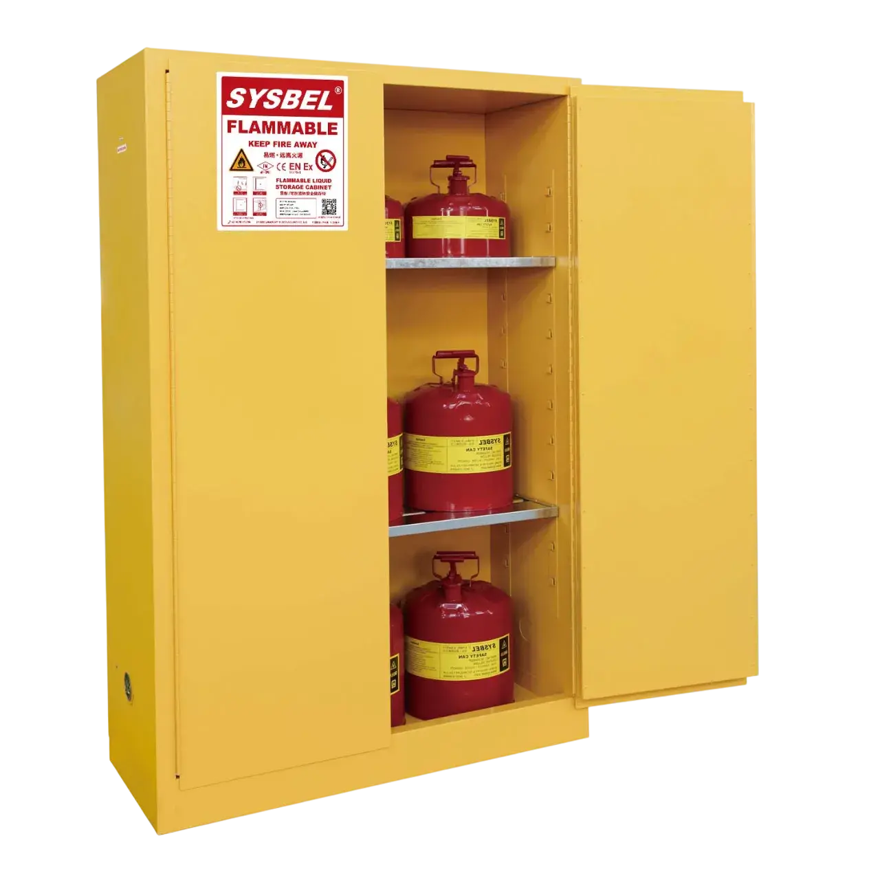 Шкаф для легковоспламеняющихся жидкостей SYSBEL WA810450