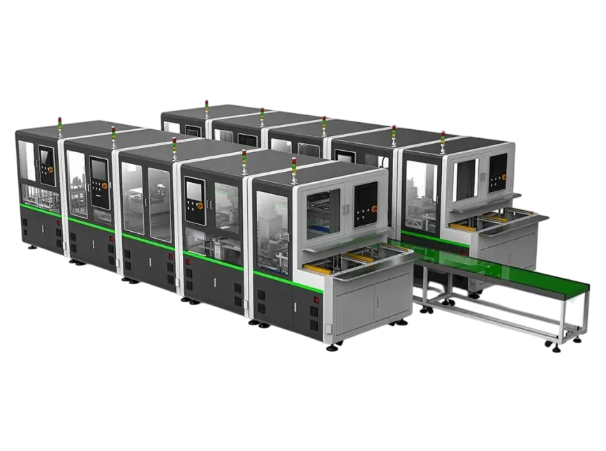 Автоматическая линия для нанесения клейкой ленты на биполярные пластины SUZHOU SECOND NEW ENERGY TECHNOLOGY SEC-H500-TPL