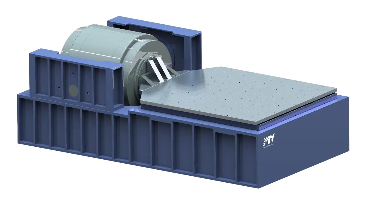 Вибростенд с водяным охлаждением PIV TS80W-445