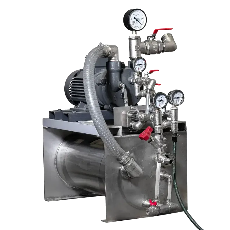 Водокольцевая вакуумная установка ERSTVAK ELRPX 400 CLS