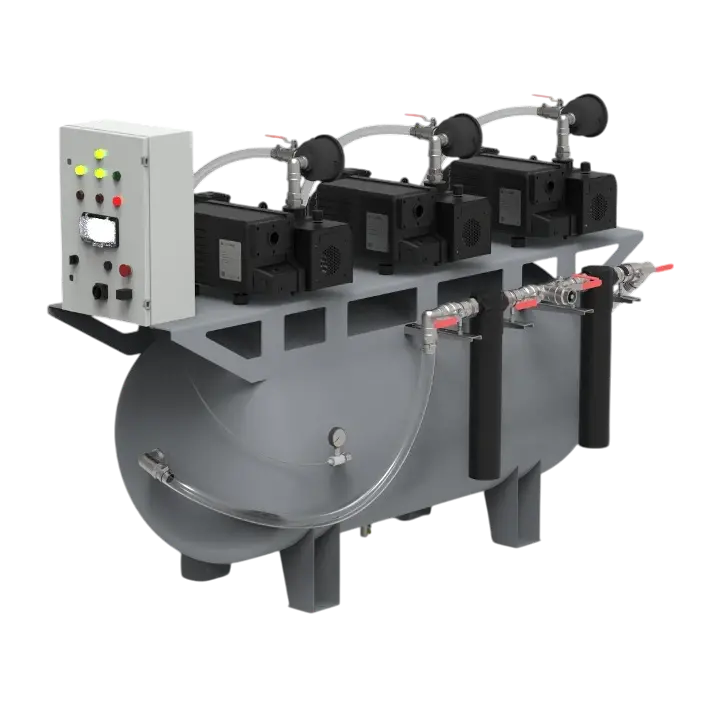 Вакуумная система ERSTVAK E-VAK 3x200/900 ПЛК