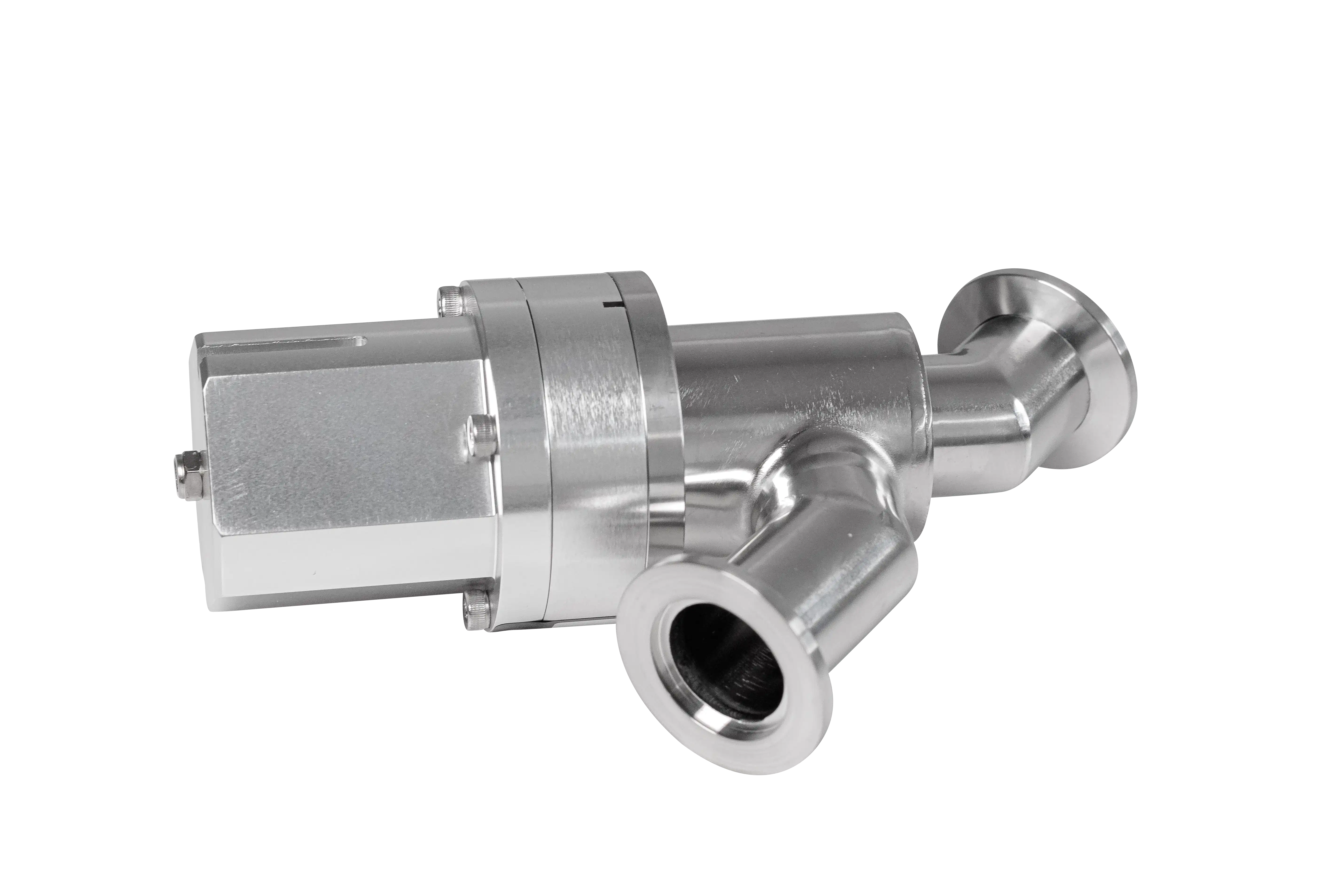 Клапан пневматический прямоточный Y-типа ISO100 King Lai PIV-HV-ISOK-100