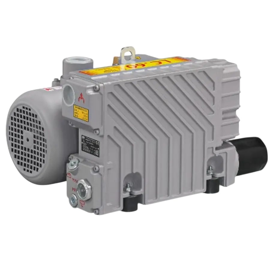 Маслосмазываемый пластинчато-роторный вакуумный насос DVP LC.60 3 ф