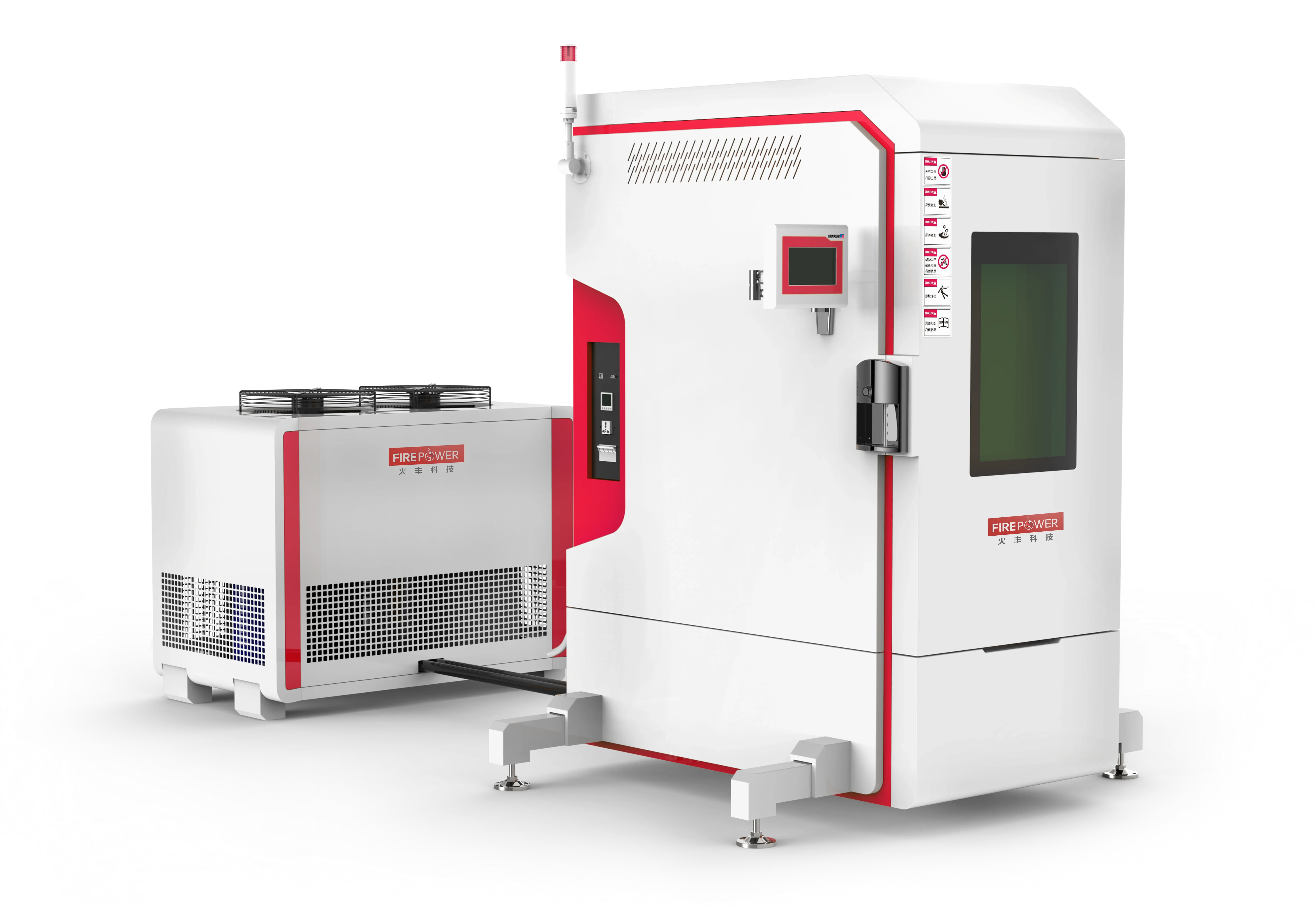 Одноосевой поворотный стол с климатической камерой Firepower 1LT600-W