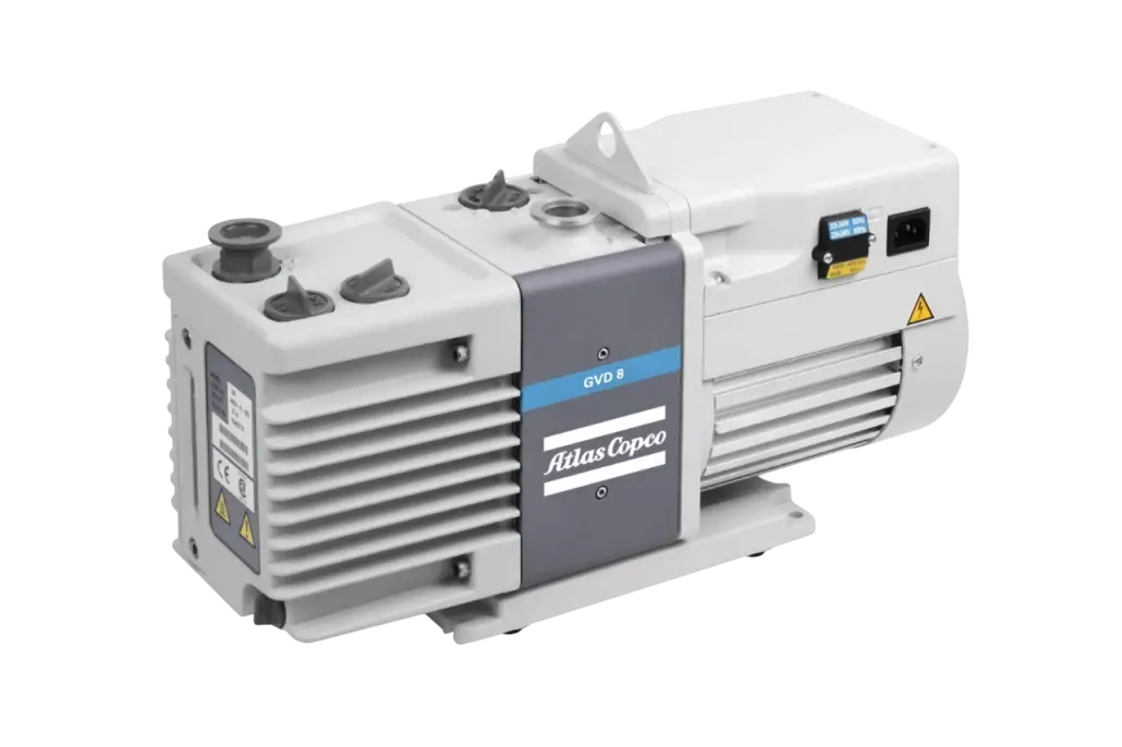 Двухступенчатый пластинчато-роторный вакуумный насос ATLAS COPCO GVD 8 1 ф.