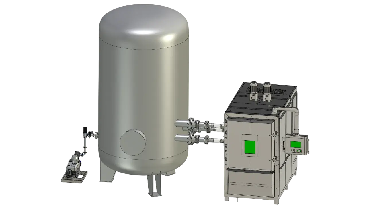 Термобарокамера c функцией разгерметизации ERSTVAK EVCLIM-ТБК-1000-E