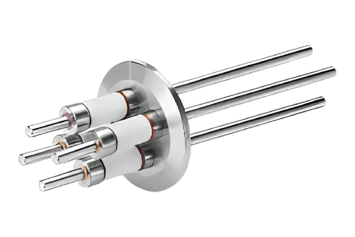 Вакуумный ввод электрический King Lai FT-KF-40-4-OFHC