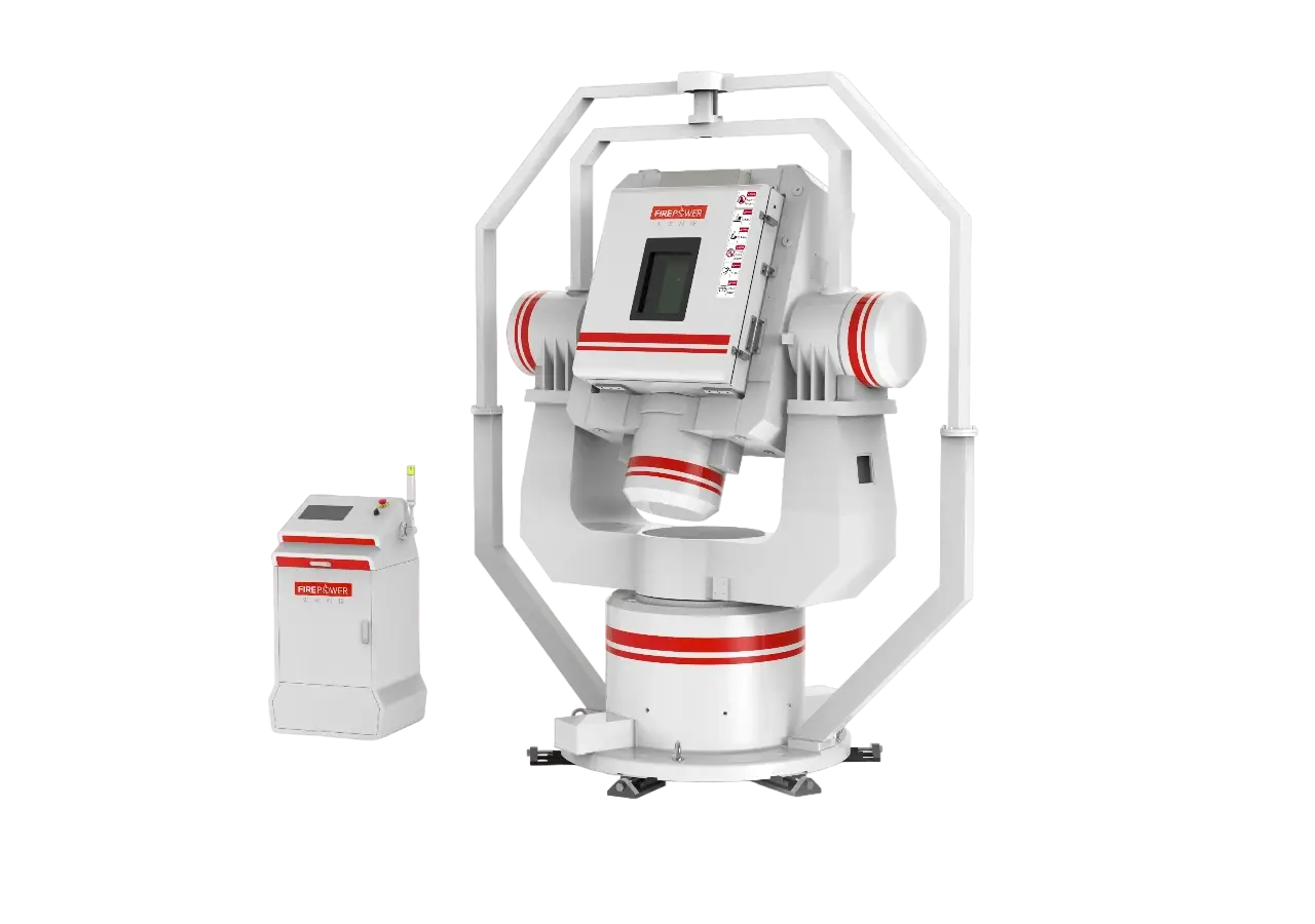 Трехосевой поворотный стол с климатической камерой Firepower 3LT300-W