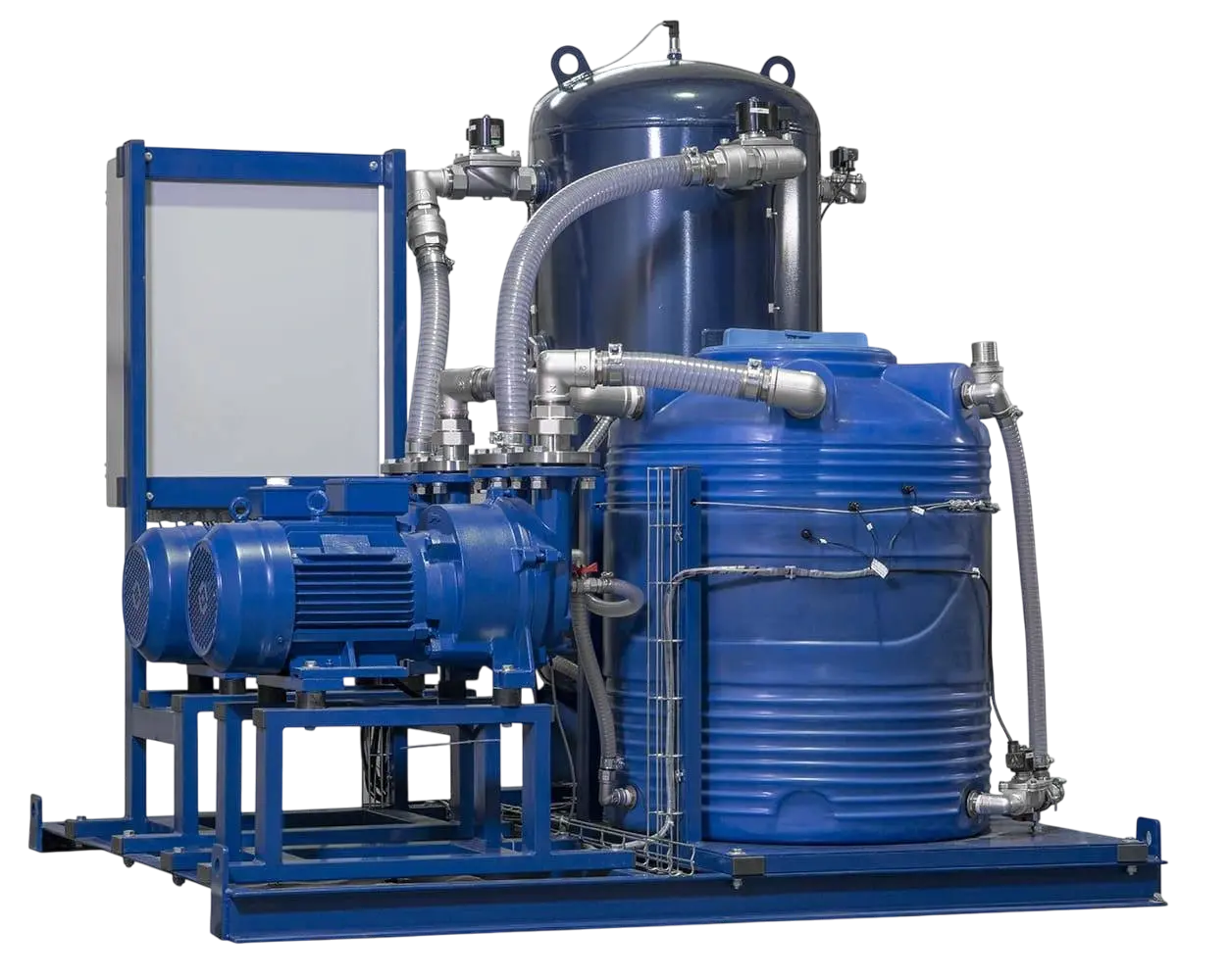 Водокольцевая вакуумная установка ERSTVAK ELRPX 27 OCS