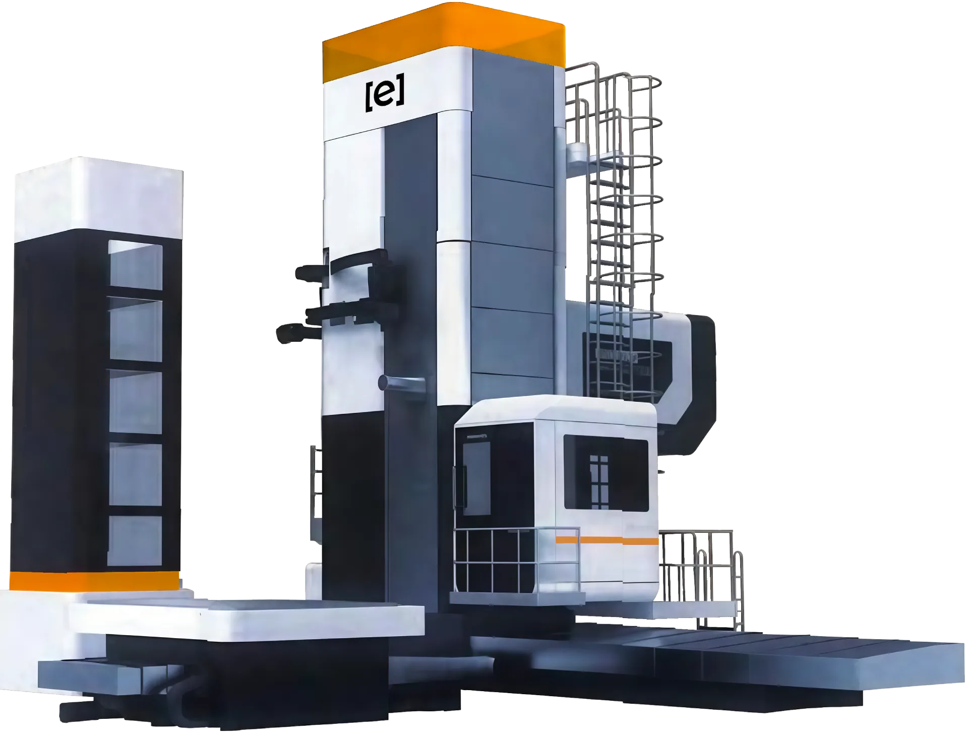 Горизонтально-расточный станок с поперечным ходом колонны и выдвижным ползуном EMBF 20