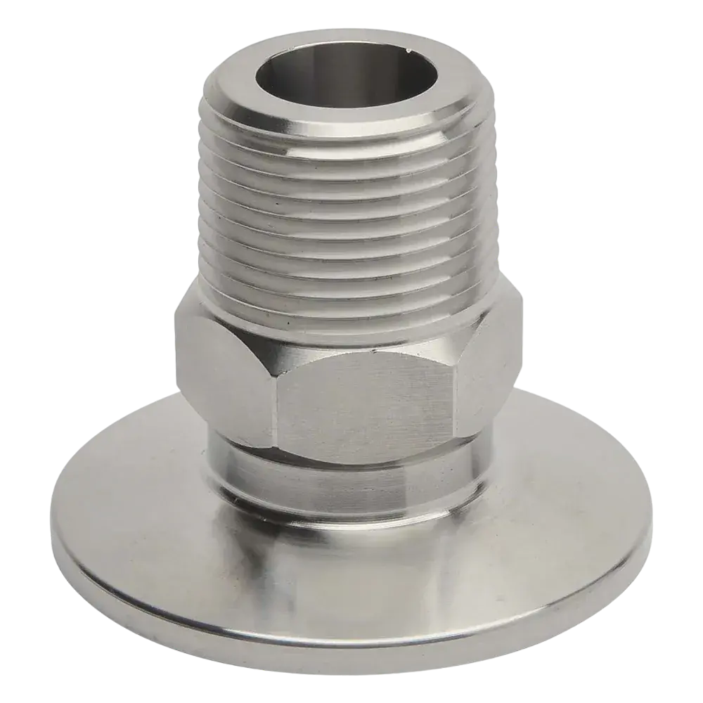 Фланцевый переходник King Lai AD-NPTM-KF25x012 на NPT Male