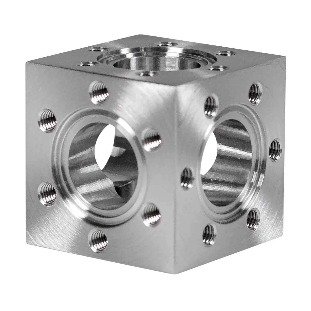 Куб 6-фланцевый King Lai CF-6CU-275M