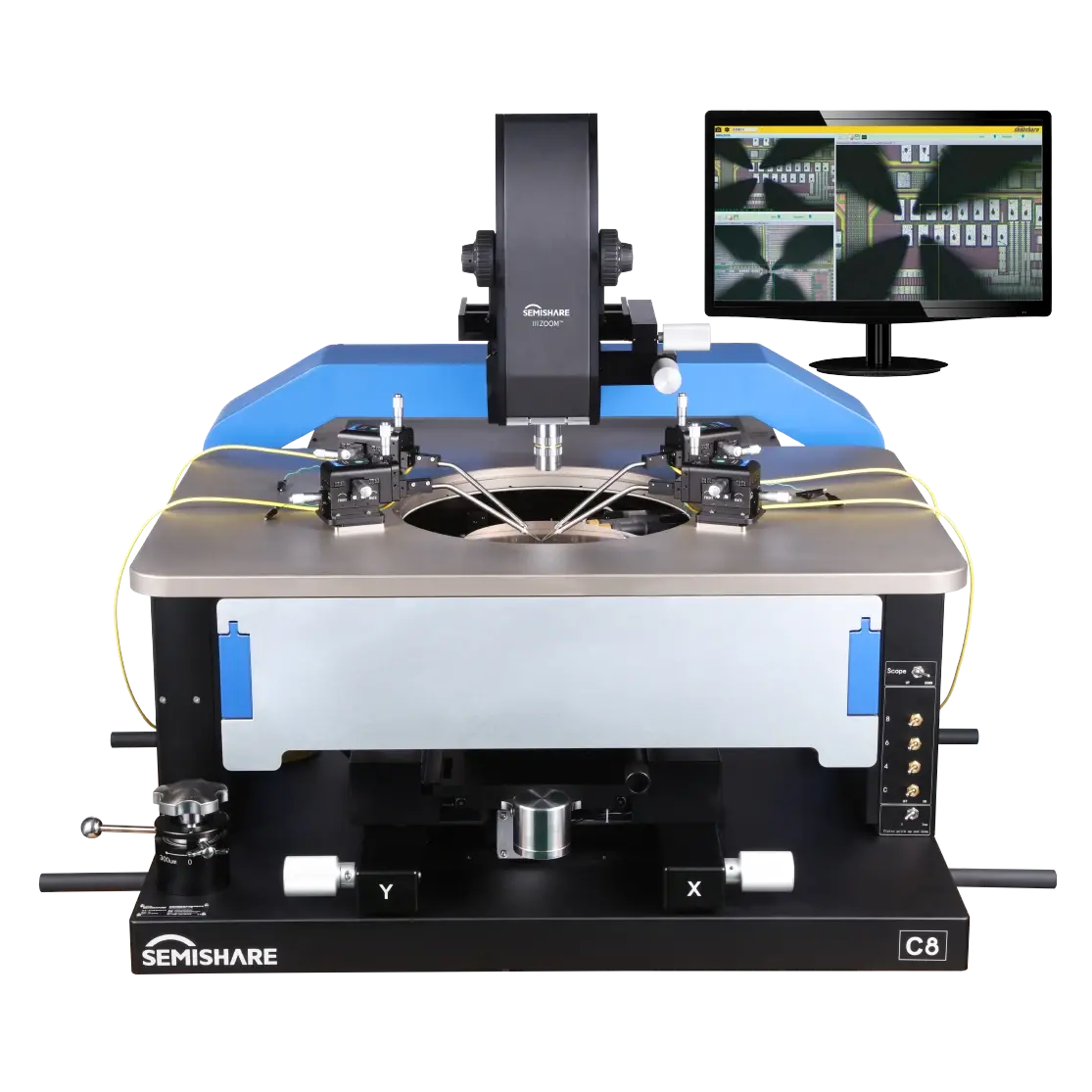 Зондовая станция с функциями нагрева и охлаждения SEMISHARE C8