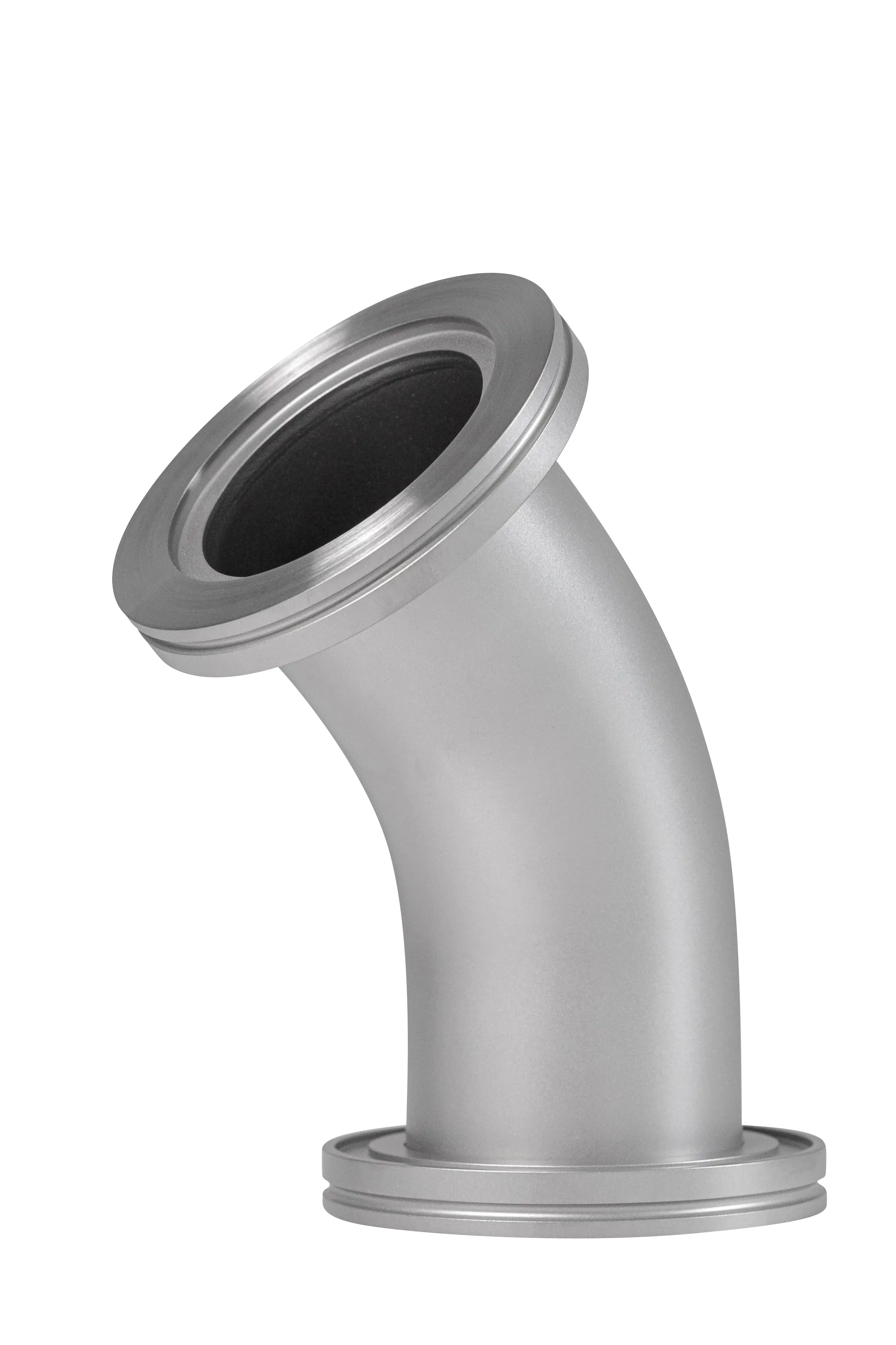 Патрубок угловой 45° по касательной King Lai DN-45ELT-10 с фланцами