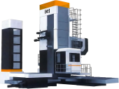 Горизонтально-расточный станок с поперечным ходом колонны и выдвижным ползуном EMBF 13