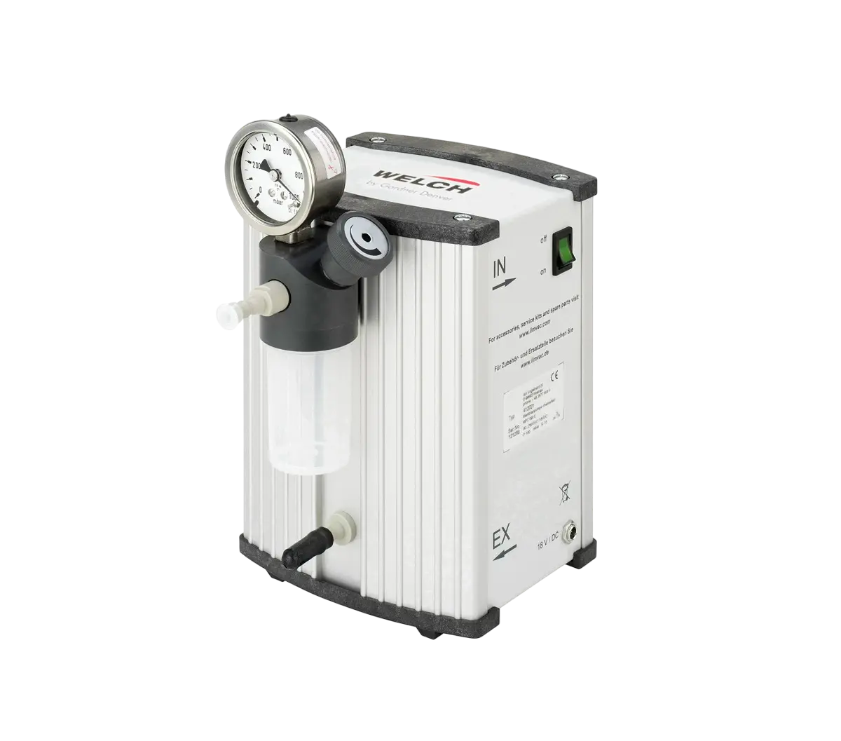 Мембранный вакуумный насос WELCH MPC 090 E