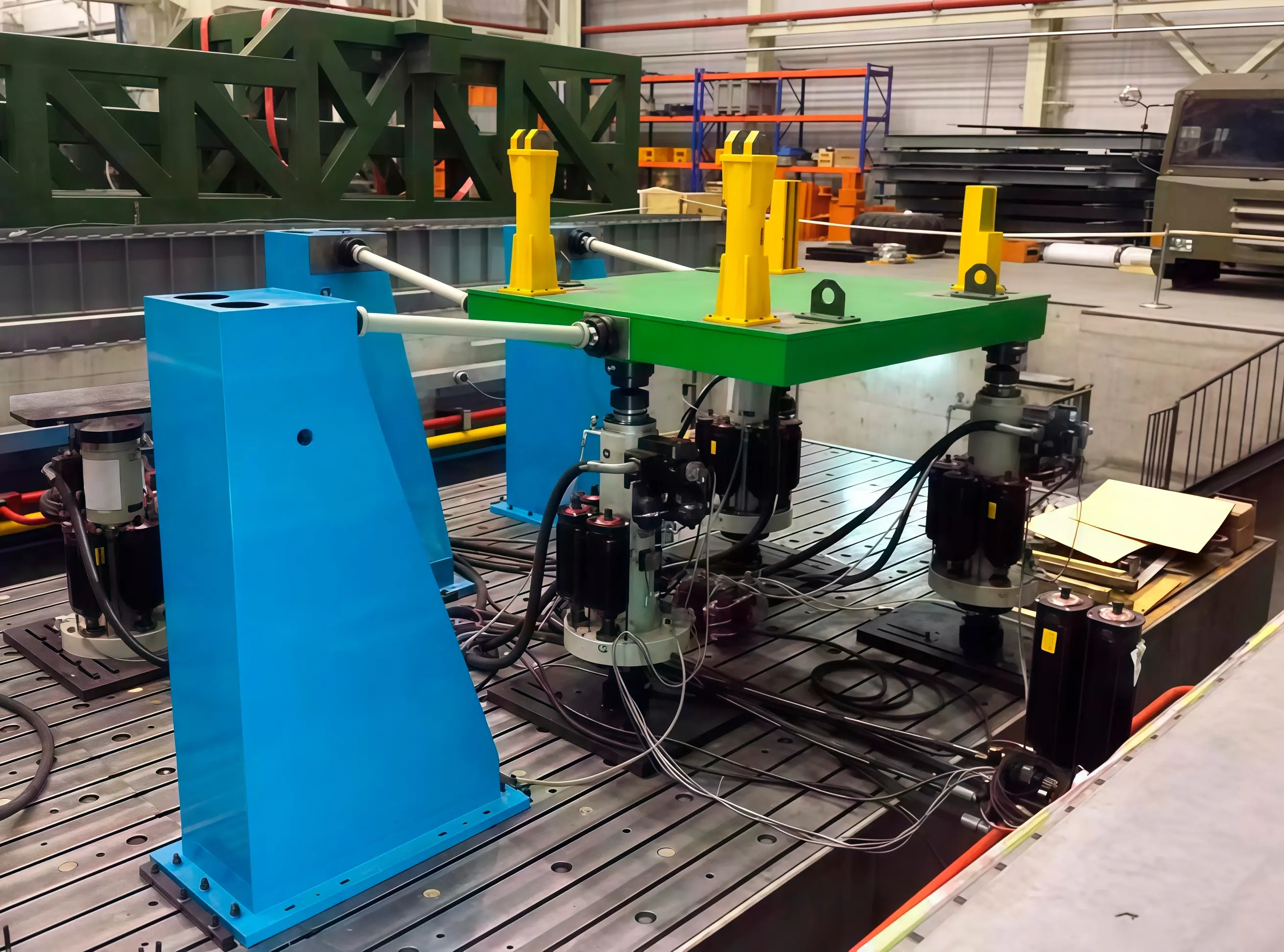 Многоосевой гидравлический вибростенд ERSTVAK MAP-1000