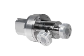Клапан пневматический угловой KYKY CDQ-S630B (ISO-K) с сильфонным уплотнением