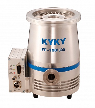Турбомолекулярный вакуумный насос с контроллером KYKY FF-100/150FE DN100ISO-K (воздушное охлаждение)
