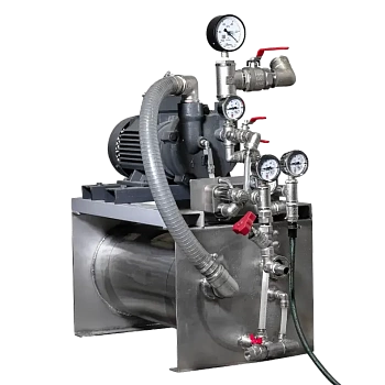 Водокольцевая вакуумная установка ERSTEVAK ELRPX 500 CLS