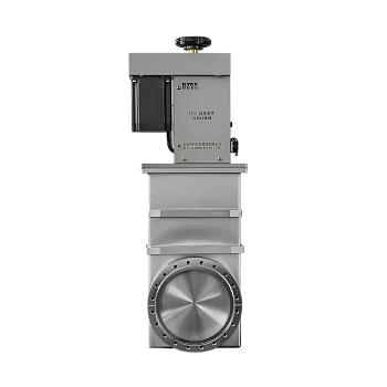 Шиберный затвор KYKY CCD-100A (ISO) с электромеханическим приводом