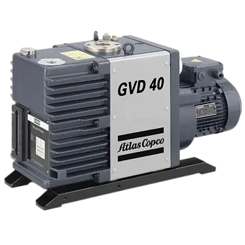 Двухступенчатый пластинчато-роторный вакуумный насос ATLAS COPCO GVD 40 3 ф.